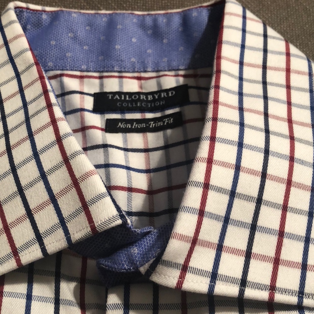 Tailorbyrd Plaid Button Down - image 2